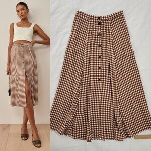 Reformation Hermosa Midi Skirt